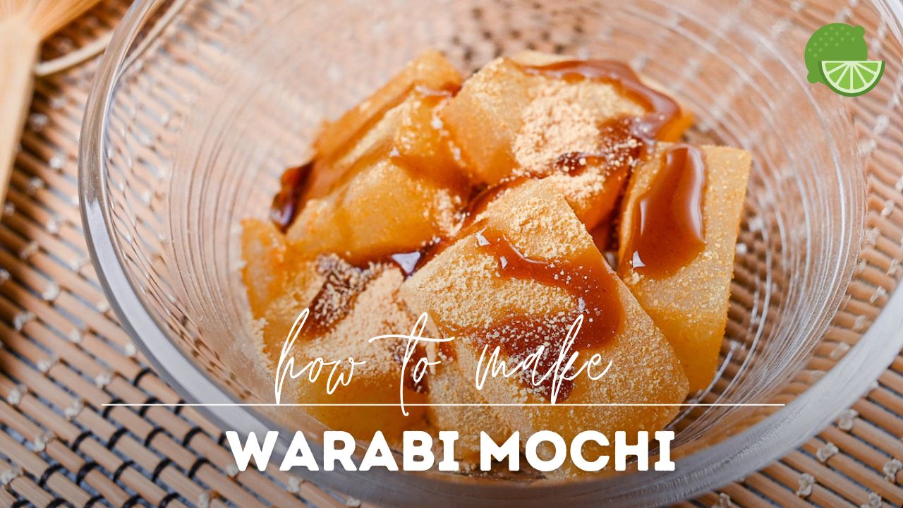 Easy Warabi Mochi (with Homemade Kuromitsu Syrup) | Sudachi