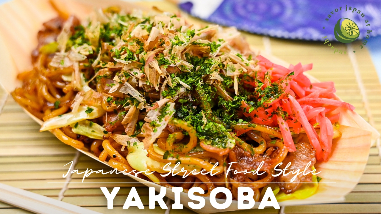 Authentic Yakisoba (Japanese Stir-fried Noodles) | Sudachi