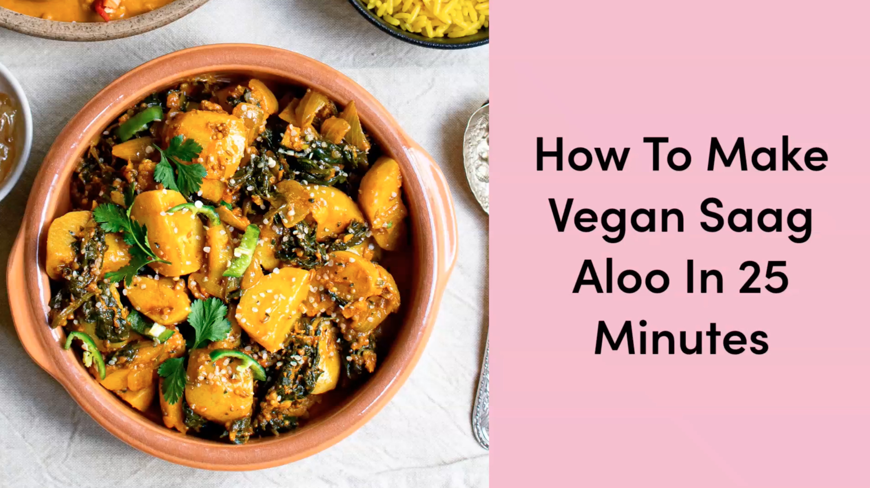 Vegan Saag Aloo: A Delicious and Wholesome Twist on a Classic Indian Dish!