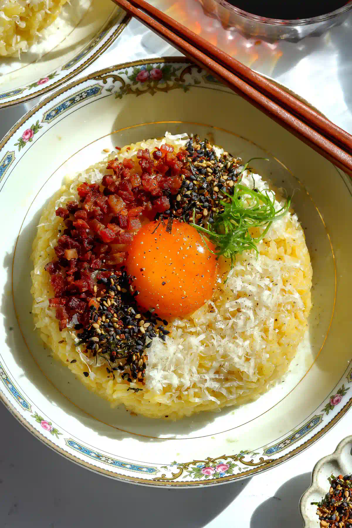 Tamago Kake Gohan (Creamy Carbonara-Style Japanese Egg Rice