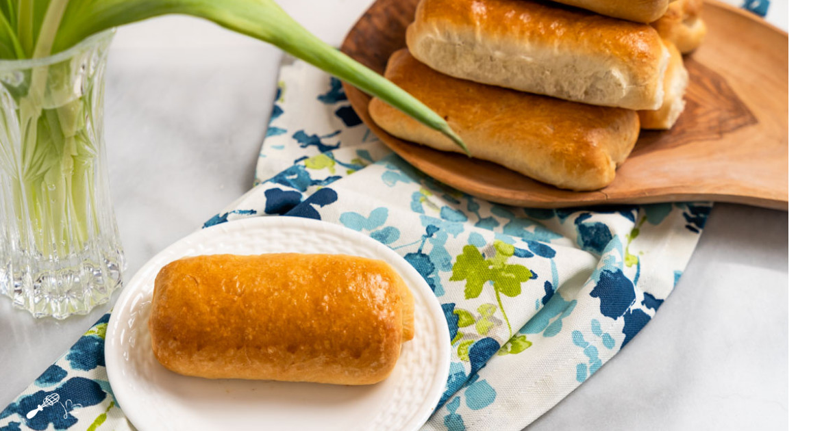 Ground Lamb Meat Bun Recipe (Meat Stuffed Bread) - Hostess At Heart