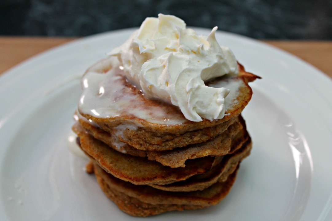 klow carb pumpkin pancakes Paleo Recipe Easy Pumpkin Pancakes - Don't