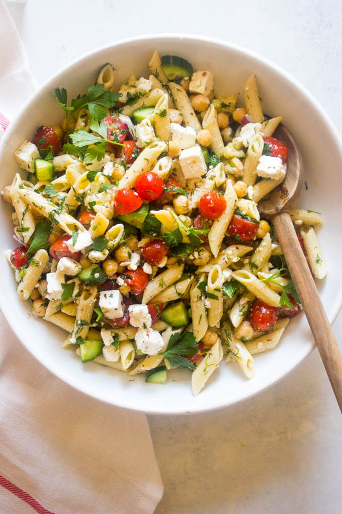 Italian Pasta Salad (Vegetarian)