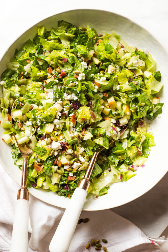 Autumn Harvest Honeycrisp Apple and Feta Salad