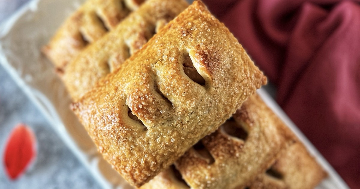 Apple Hand Pies with Pasta Frolla - She Loves Biscotti