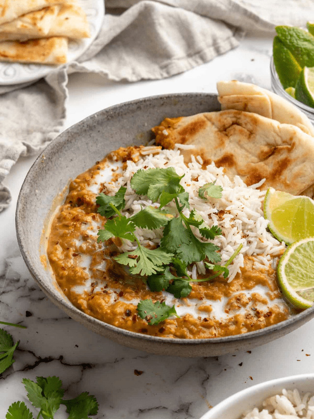 One Pot Red Lentil Curry